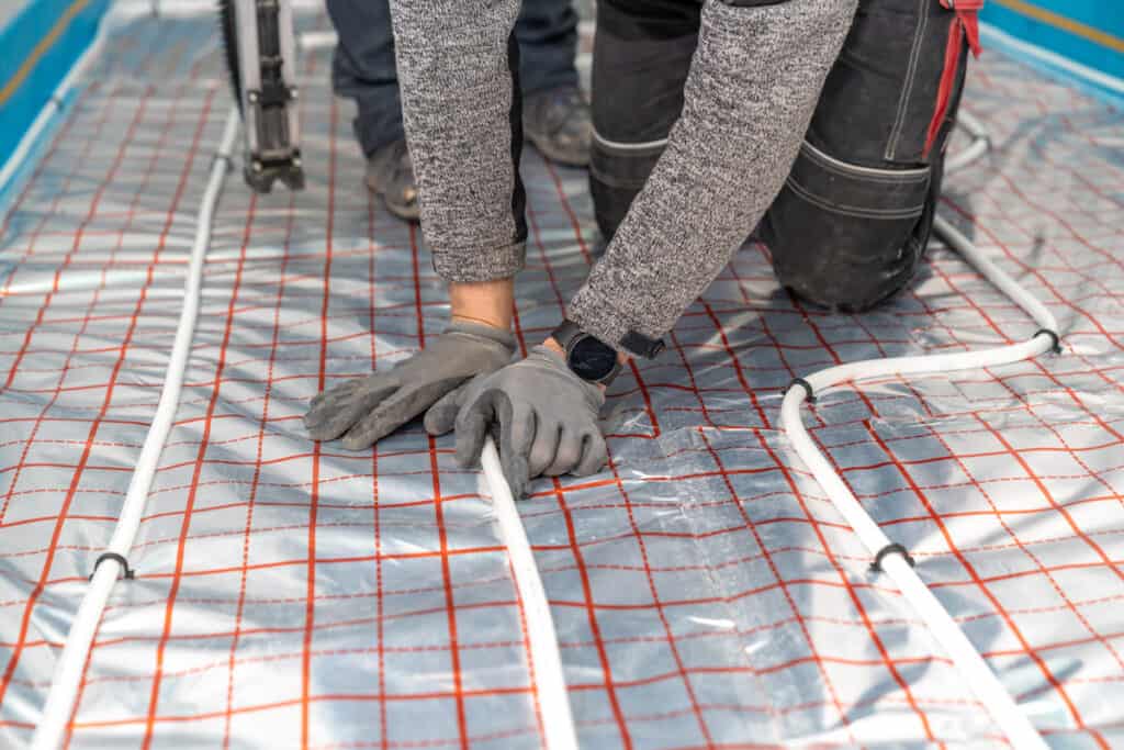 chauffage au sol hydraulique